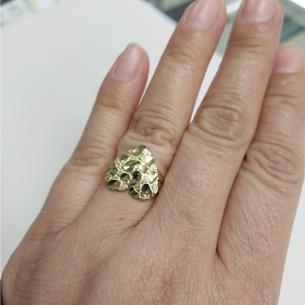 Gold Nugget Ring